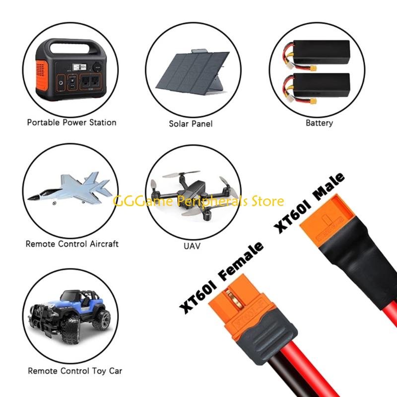U55B Tragbarer XT60I Batterie  – Outdoor Lighting Extension Cable Bewertung und Preis